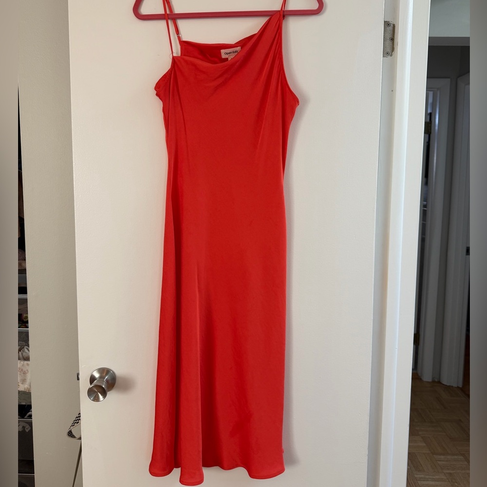 Elegant Red Women's Dress